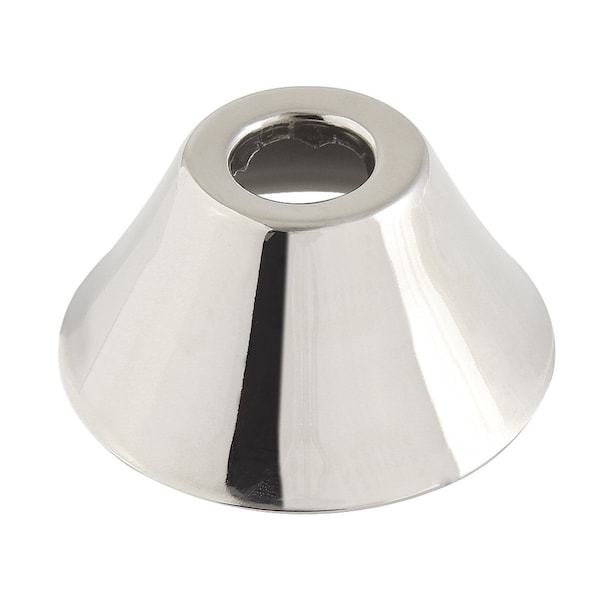 58Inch OD Bell Flange, Polished Nickel